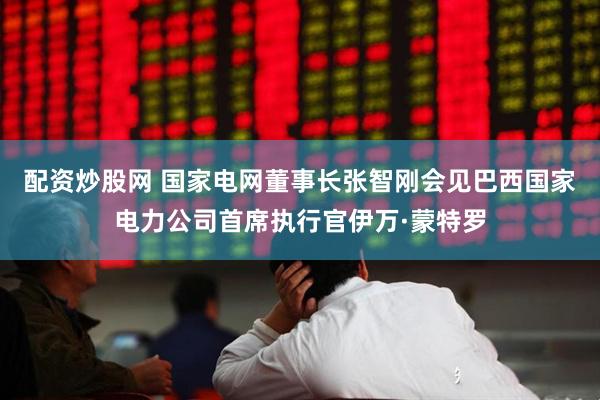 配资炒股网 国家电网董事长张智刚会见巴西国家电力公司首席执行官伊万·蒙特罗